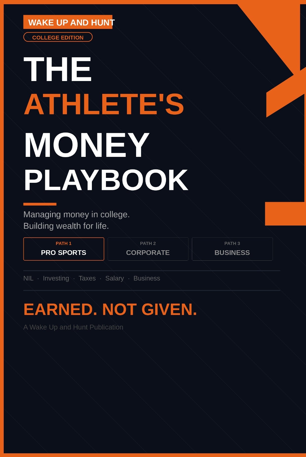 The Athlete's Money Playbook — College Edition